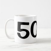 Der Mann Mythos Legende Tasse für 50. (Links)