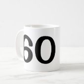 Der Mann Mythos Legende Tasse für 60. (Vorderseite Links)