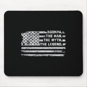 Der Mann Mythos Legende Vatertag Vintage Amerikani Mousepad