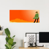 Der Mann ohne Namen Classic Poster (Heimbüro)