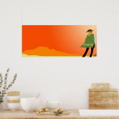 Der Mann ohne Namen Classic Poster (Küche)