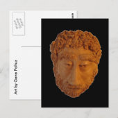 Der Mann Postkarte (Vorne/Hinten)