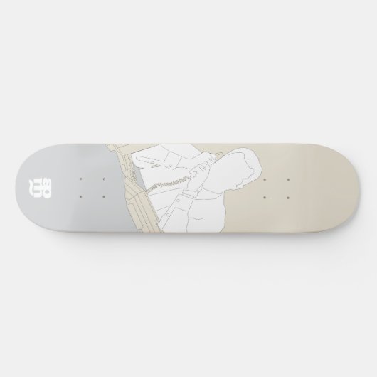 Der Mann Skateboard (Horizontal)