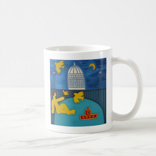 Der Mann unter der Brücke 2006 Kaffeetasse (Rechts)
