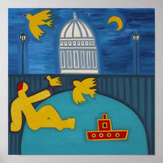 Der Mann unter der Brücke 2006 Poster (Vorne)