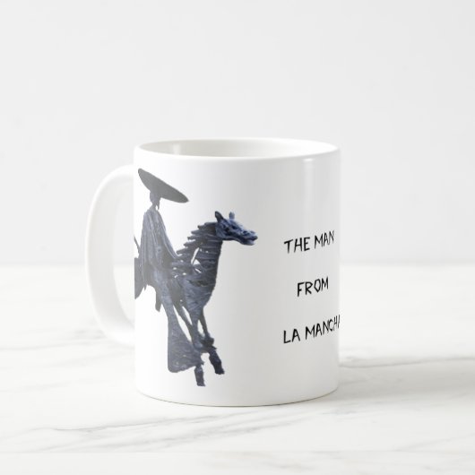 Der Mann vom La Mancha - Tasse (Vorderseite Links)