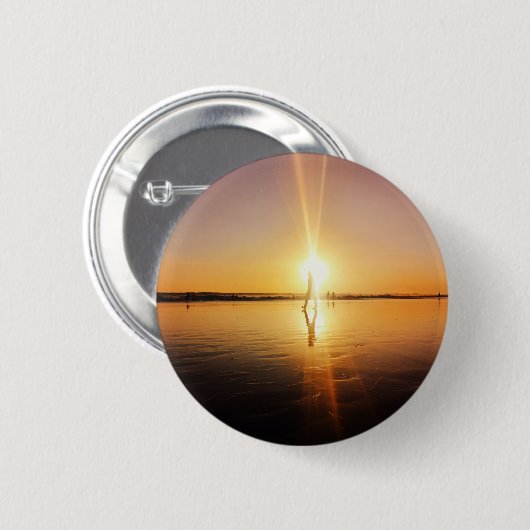 "Der Mann von der Sonne" Button (Vorne & Hinten)