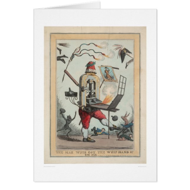 Der Mann Wots got die Peitsche-Hand von ihnen alle (Vorne)