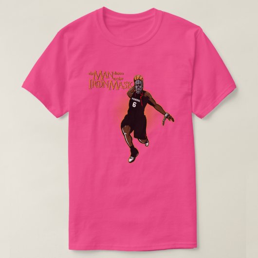 Der MannDingo in der eisernen Maske T-Shirt (Design vorne)