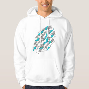 Der Männer fließen Kapuzenpulli Hoodie