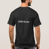 Der Männer retten den Bienen T - Shirt (Rückseite)