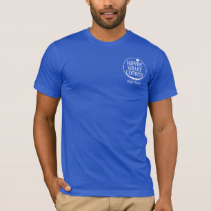 Der Männer weißes Spiel das Logo-des T - Shirt-H T-Shirt
