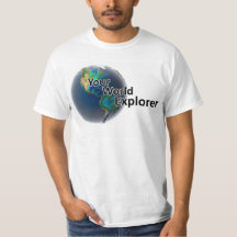 Der männliche T - Shirt von World Explorer