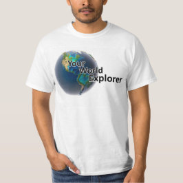 Der männliche T - Shirt von World Explorer