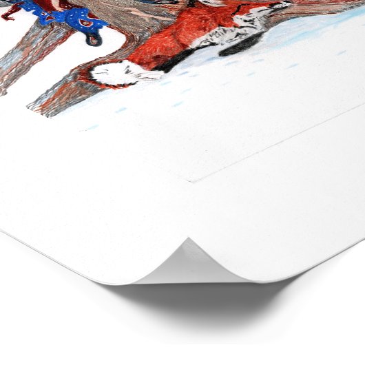 Der Märchenbaum Poster (Ecke)