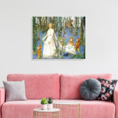 Der Märchenholz Leinwanddruck (Insitu (Wohnzimmer))