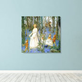 Der Märchenholz Leinwanddruck (Insitu (Holzboden))