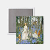 Der Märchenholz Magnet (Vorderseite/Rückseite)