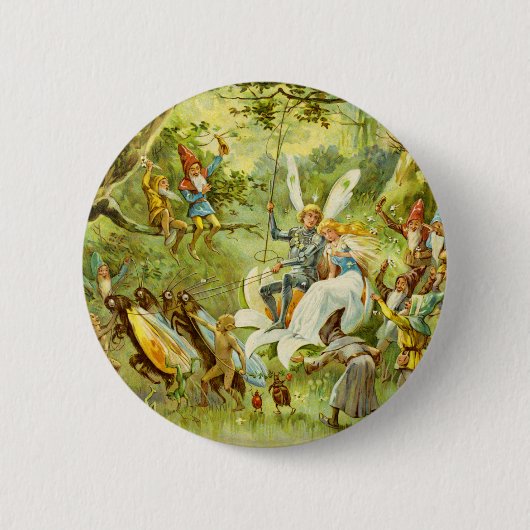 Der Märchenprinz und die Thumbelina Button (Vorderseite)