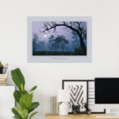 Der Märchenwald im Schwanz Poster (Heimbüro)