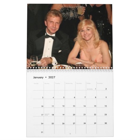 Der Margarita-Ball Kalender (Jan 2027)