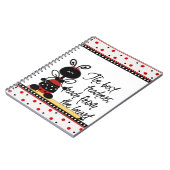 Der Marienkäfer-Notizbuch des Lehrers Notizblock (Linke Seite)