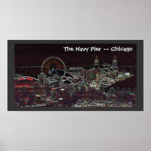 Der Marinepier - Chicago Poster