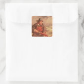 Der Mariner Quadratischer Aufkleber (Tasche)