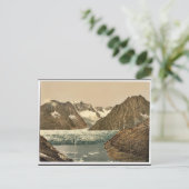 Der Marjelensee (700 Meter über dem Meer), das Wal Postkarte (Stehend Vorderseite)