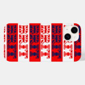 Der markierte "Brit"-Streifen Case-Mate iPhone Hülle (Rückseite (Horizontal))