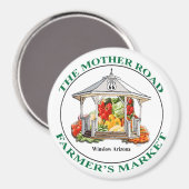 DER MARKT DER MUTTER FÜR DIE LANDWIRTSCHAFT MAGNET (Vorderseite/Rückseite)