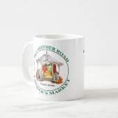 DER MARKT DER MUTTER-LANDWIRTSCHAFT Klassische Tas Kaffeetasse (Vorderseite Links)