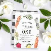 Der Markt für Bauern in der Region am 1. Geburtsta Einladung