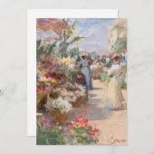 Der Markt für Blume | Victor Gabriel Gilbert (Vorne/Hinten)