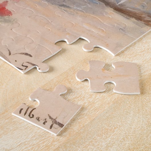 Der Markt für Blume | Victor Gabriel Gilbert Puzzle (Seite)