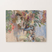 Der Markt für Blume | Victor Gabriel Gilbert Puzzle (Horizontal)