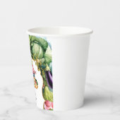 Der Markt für einfache Veggies-Bauern zum Geburtst Pappbecher (Links)