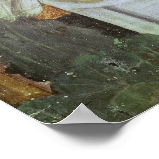 Der Markt für Gemüse Poster (Ecke)