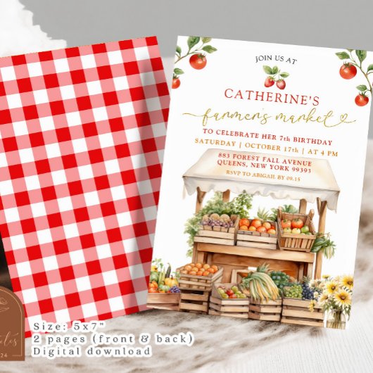 Der Markt für Girl Farmer fällt jedes Alter zum Ge Einladung