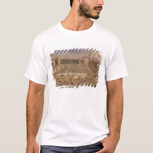 Der Markt in Neapel T-Shirt (Vorderseite)
