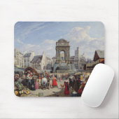Der Markt und der Brunnen der Unschuldige Mousepad (Mit Mouse)