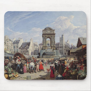 Der Markt und der Brunnen der Unschuldige Mousepad