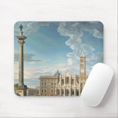 Der Marktplatz Santa Maria Maggiore, 1752 Mousepad (Mit Mouse)