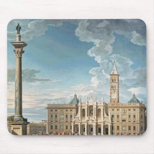 Der Marktplatz Santa Maria Maggiore, 1752 Mousepad (Vorne)