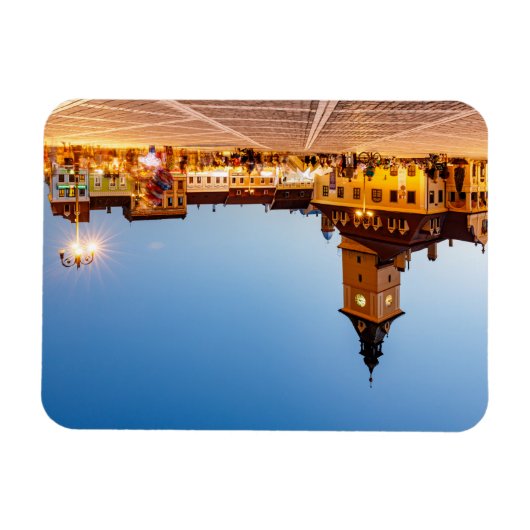 Der Marktplatz von Brasov in Rumänien Magnet (Horizontal)