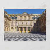 Der Marmorhof des Versailles Palace, Frankreich Postkarte (Vorderseite)