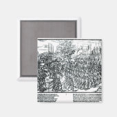 Der Marsch der englischen Armee mit Sir Henry Sidn Magnet (Vorderseite/Rückseite)
