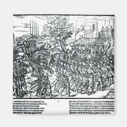 Der Marsch der englischen Armee mit Sir Henry Sidn Magnet (Vorne)