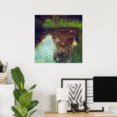 Der Marsch von Gustav Klimt Poster (Heimbüro)