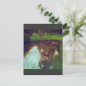 Der Marsch von Gustav Klimt Postkarte (Stehend Vorderseite)